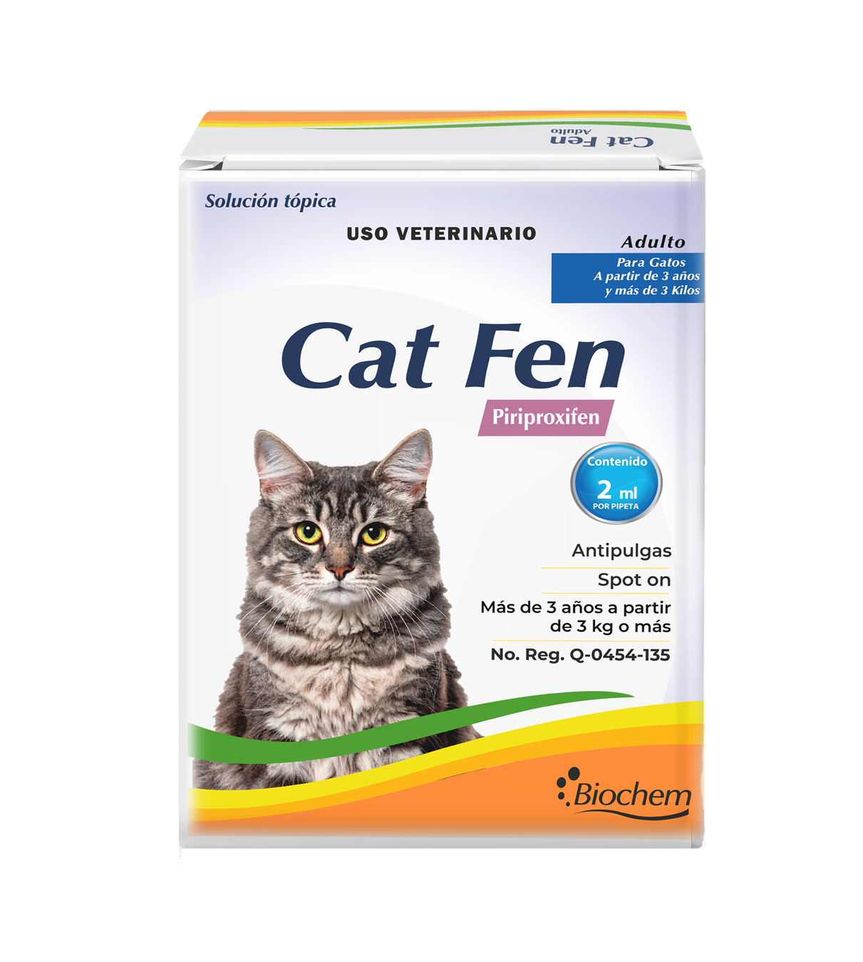 Cat Fen Adulto 2 mL ( Pipeta Antipulgas )
