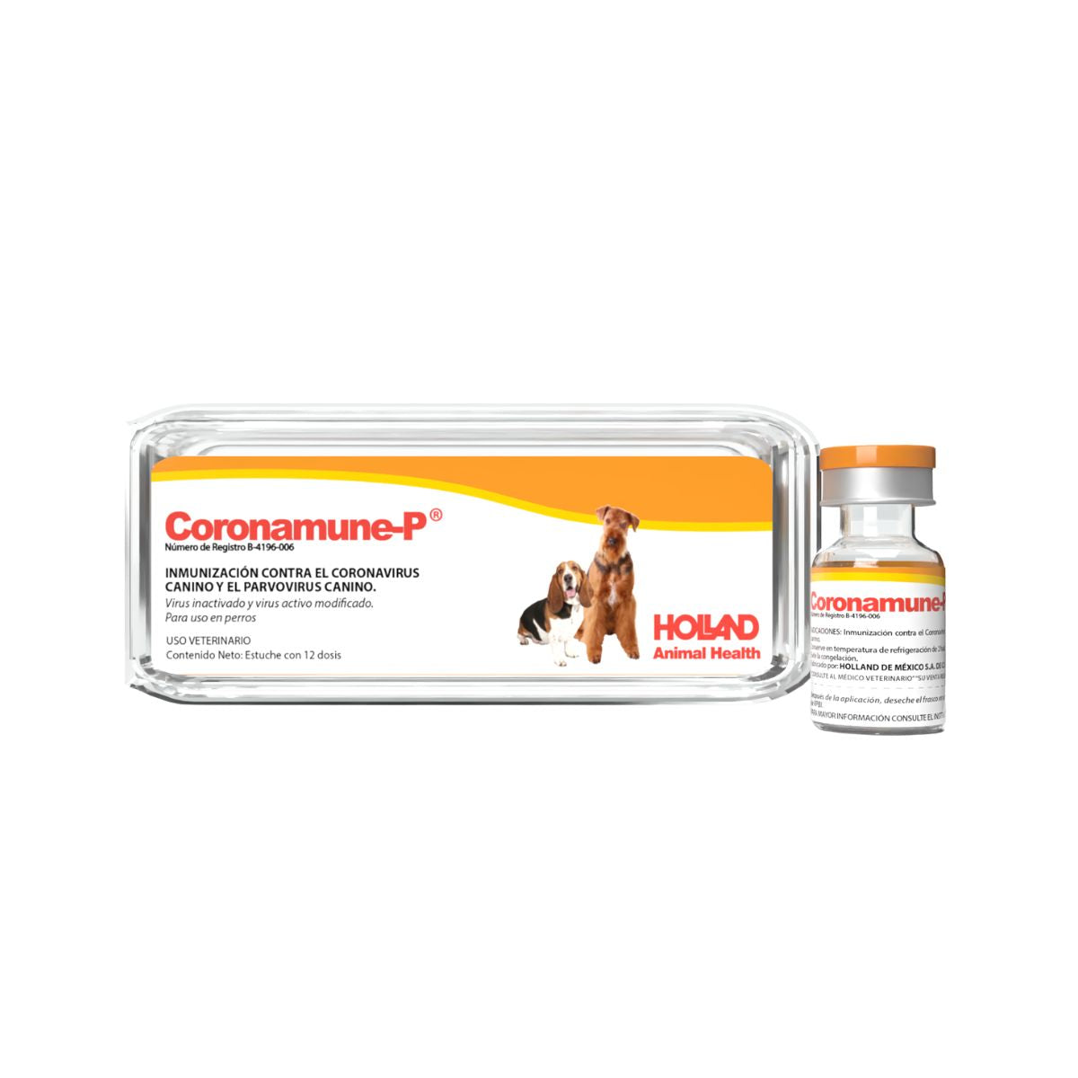 Coronamune P ( VACUNA PARVO CORONA Coronavirus y Parvovirus) 12 DOSIS REQUIERE TRANSPORTARSE EN FRÍO LLAME PARA COTIZAR ENVÍO