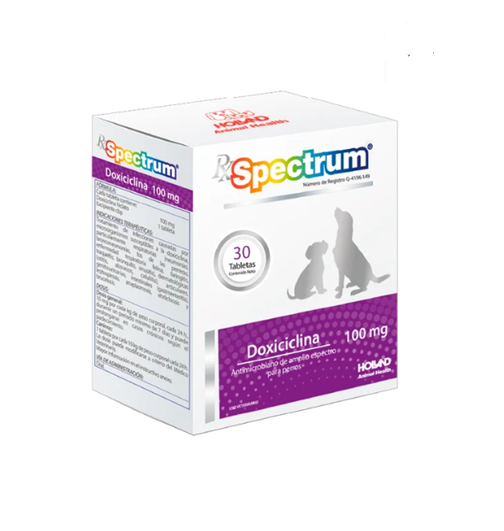 Spectrum Doxiciclina 100 mg 30 Tabletas