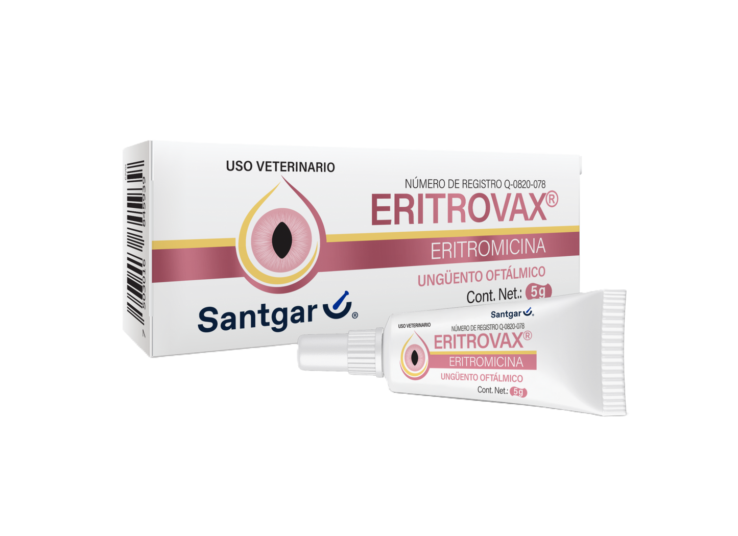Eritrovax 5 gr Ungüento Oftálmico ANTES Eritrofteno
