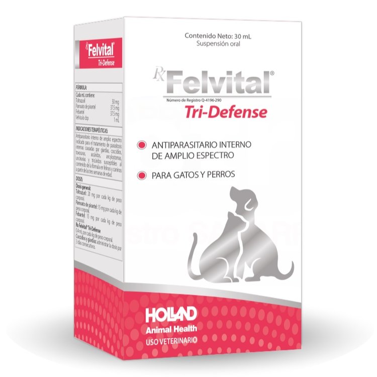Felvital Tri-Defense Oral Perros y Gatos 30 mL