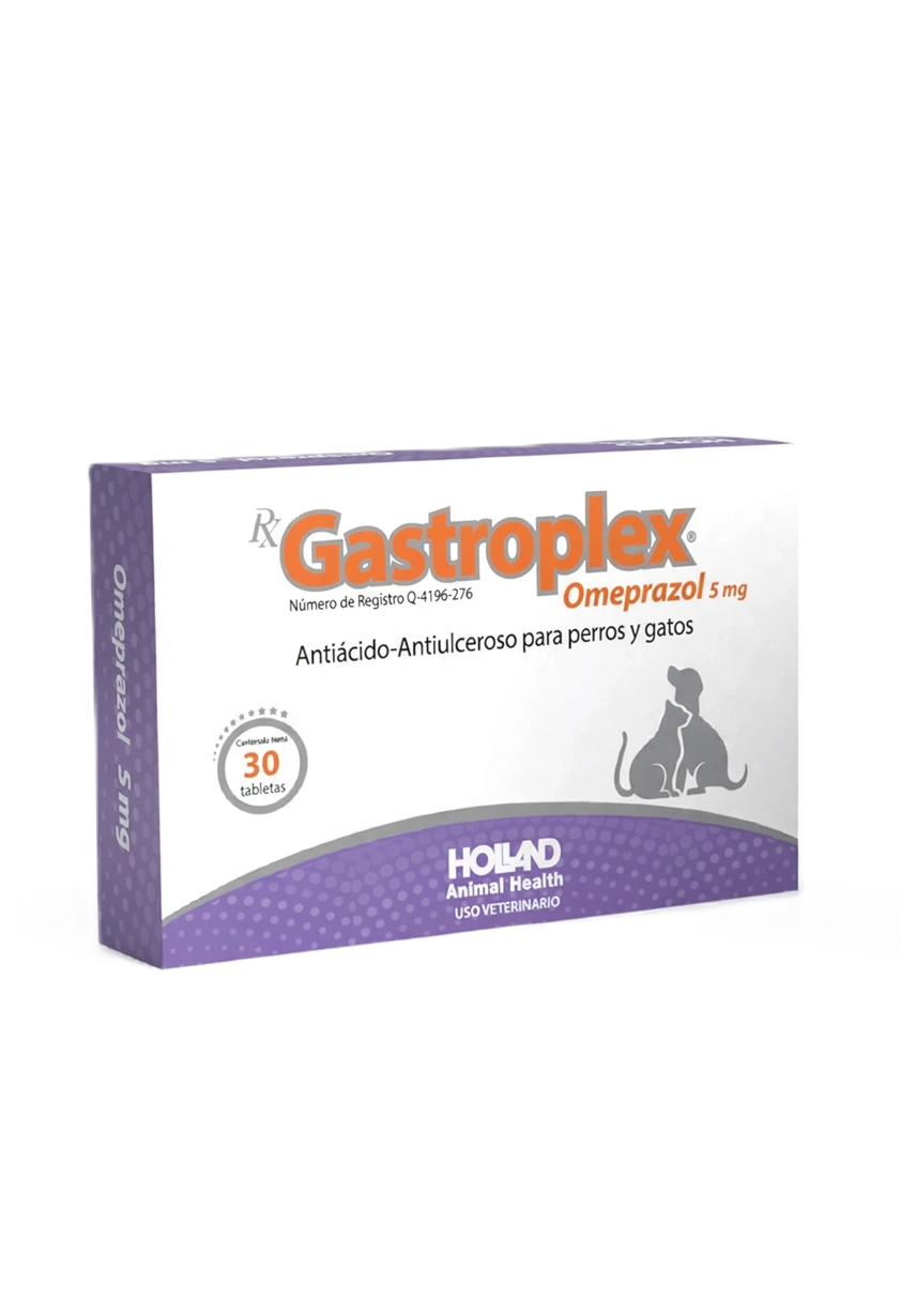 Gastroplex 5 mg 30 Tabletas ( Omeprazol )