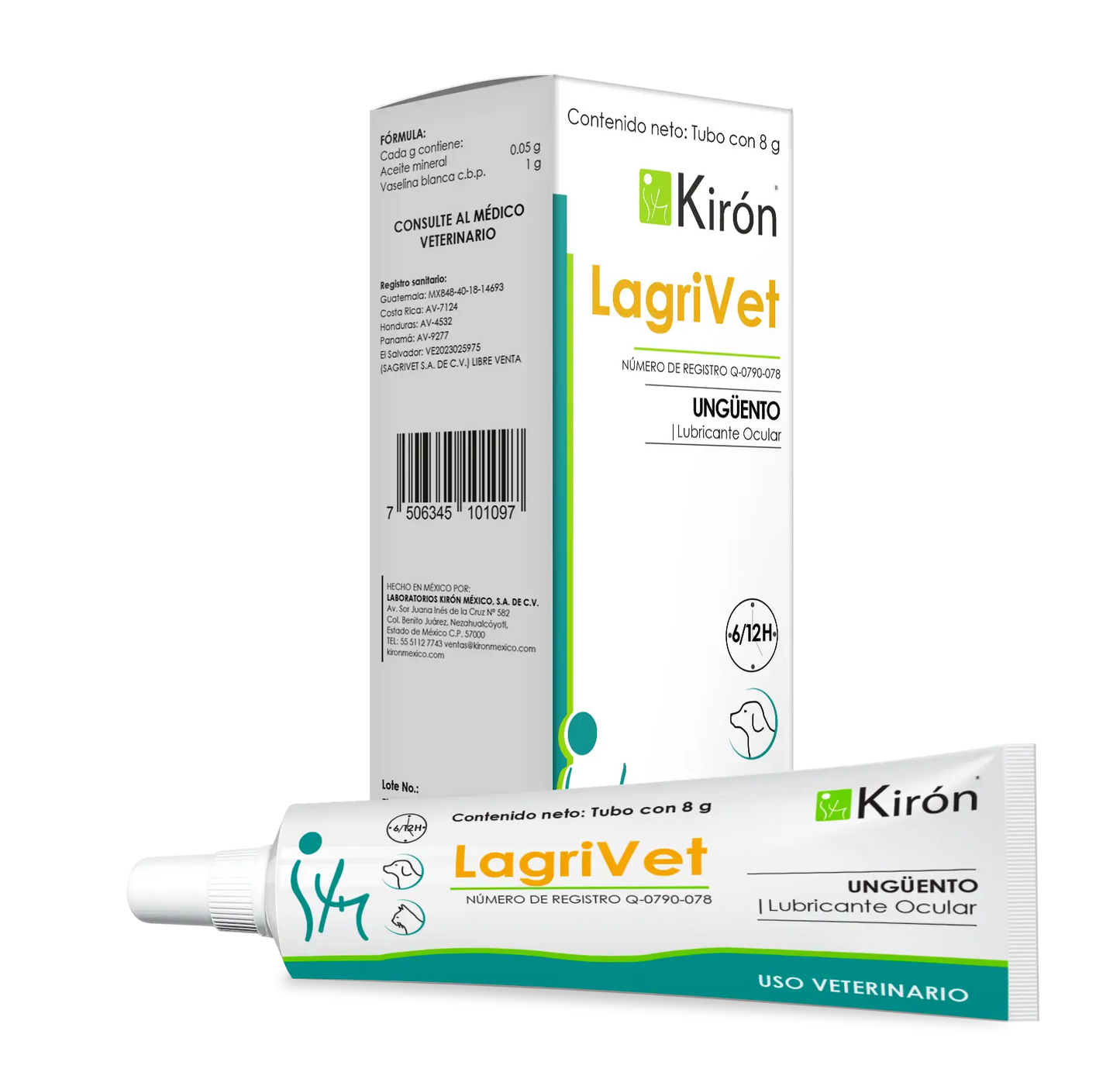 Lagrivet Lubricante Ocular 8 gr ( Ungüento Solución Oftálmico )