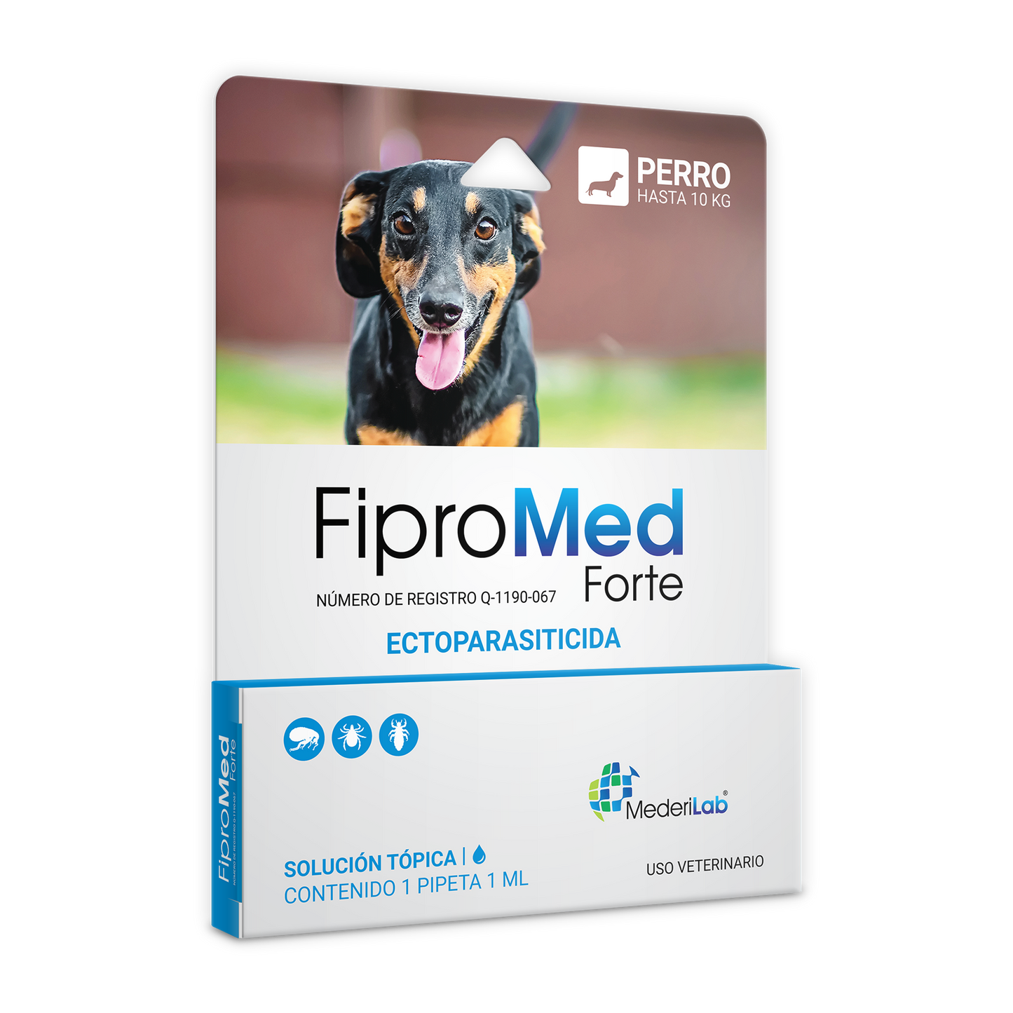 Fipromed Forte Perros 5 kg a 10 kg (1 Pipeta 1.0 mL)