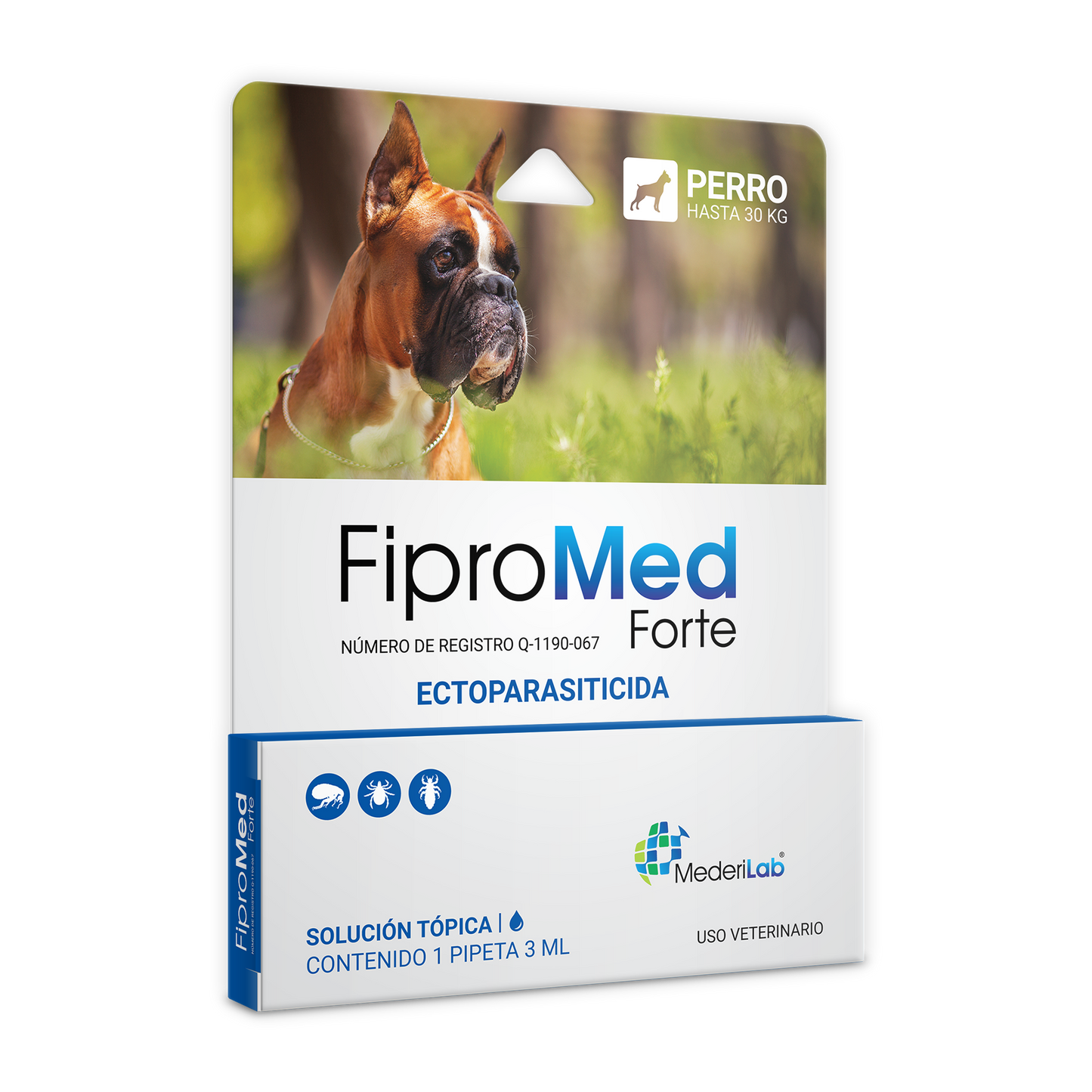 Fipromed Forte Perros 20 kg a 30 kg (1 Pipeta 3.0 mL)