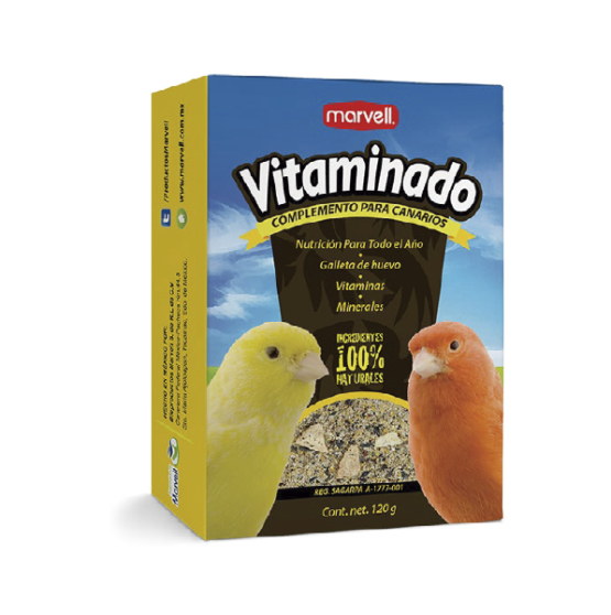 Complemento Vitaminado 120 g - Canario