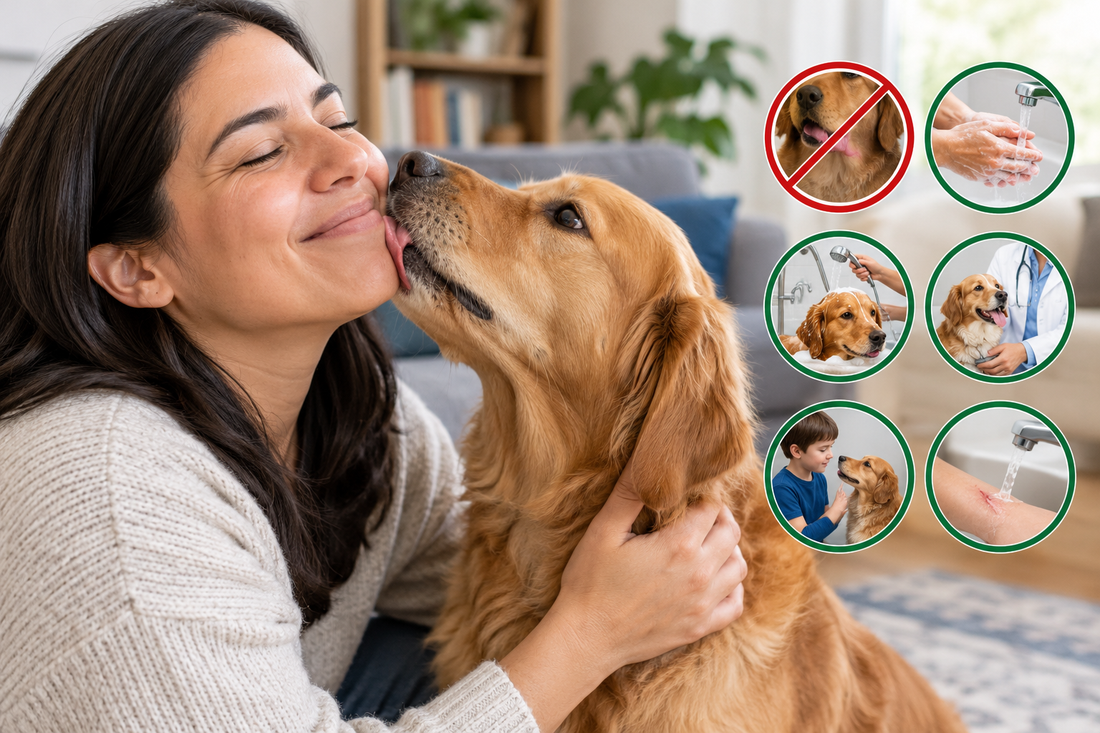 ¿Es peligroso dejar que tu perro te lama la cara? Riesgos bacterianos y medidas de prevención