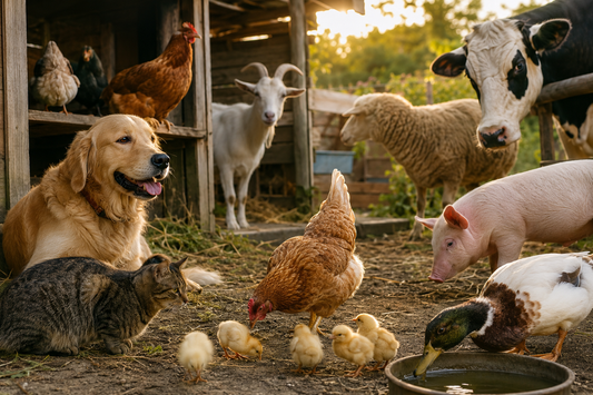Interacciones entre animales domésticos y animales de granja: riesgos sanitarios para considerar