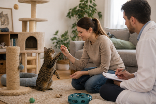 Educación del gato doméstico y el papel clave de la supervisión veterinaria