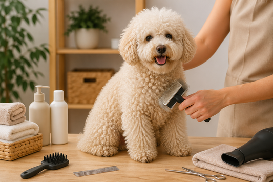 Importancia de los cuidados especiales para perros con pelaje rizado o abundante
