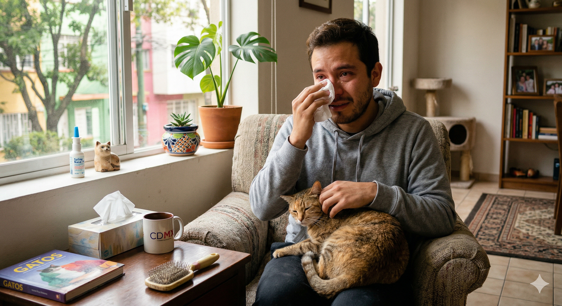 ¿Alergia al gato? No te despidas de tu mejor amigo: Consejos prácticos de convivencia.