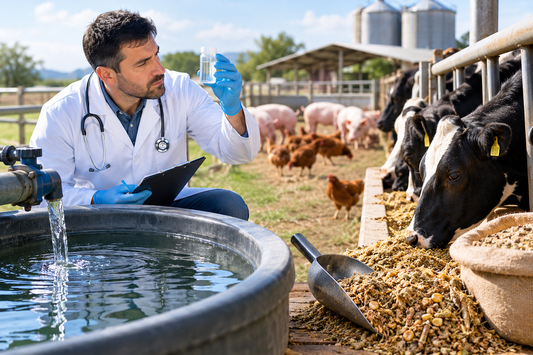 Higiene del agua y nutrición pecuaria: claves para prevenir enfermedades digestivas y metabólicas
