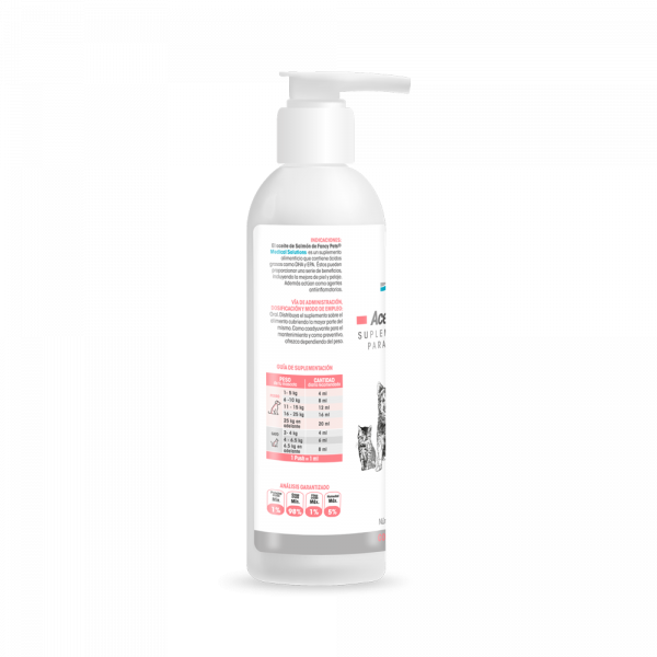MS Aceite de Salmón 250 mL  Suplemento Omega-3 ( perros y gatos )