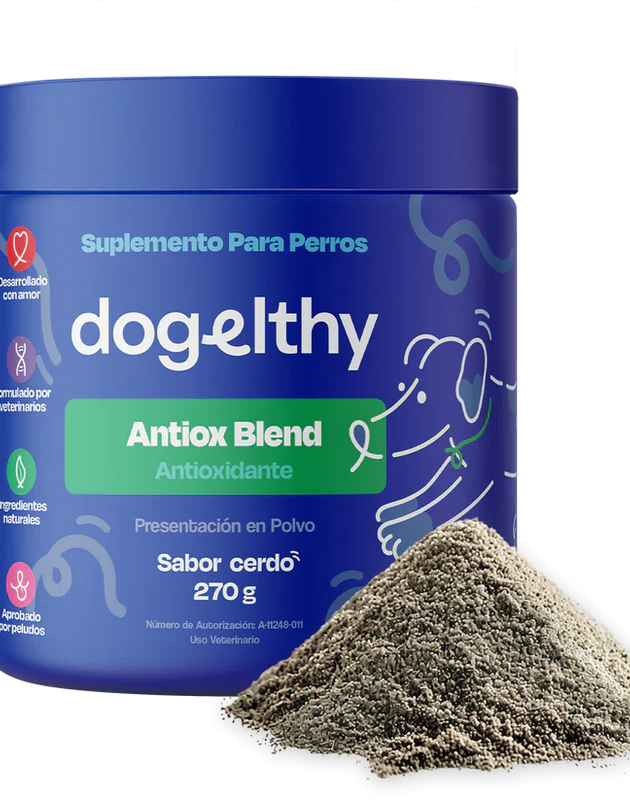 Dogelthy Antiox Blend Sabor Cerdo 270 g (Antioxidante para Perros)