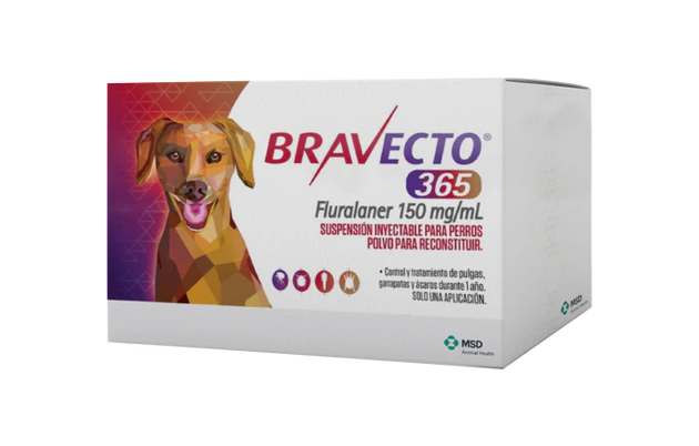 Bravecto 365 Inyectable (Furalaner 150 mg/ML)