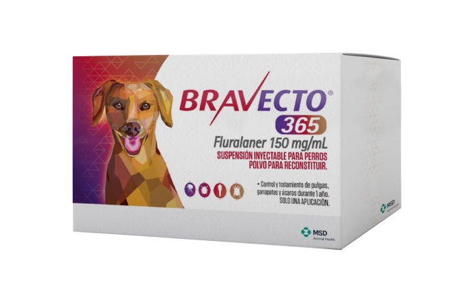 Bravecto 365 Inyectable (Furalaner 150 mg/ML)