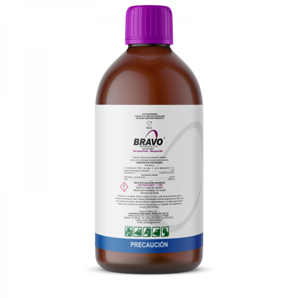 Bravo Pour On Solución Percutánea - Frasco con 1 Lt.