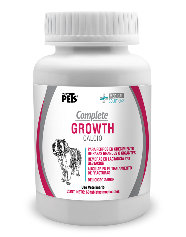 MS Complete Growth ( Calcio ) -  Tabletas Masticables Multivitamínico 60 Tabletas