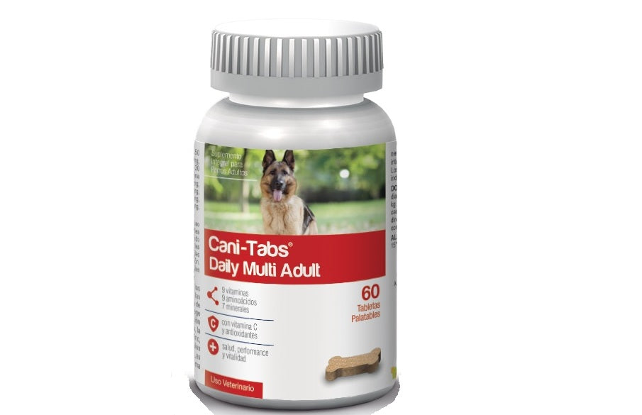 Cani-Tabs Daily Multi Adulto 60 Tabletas