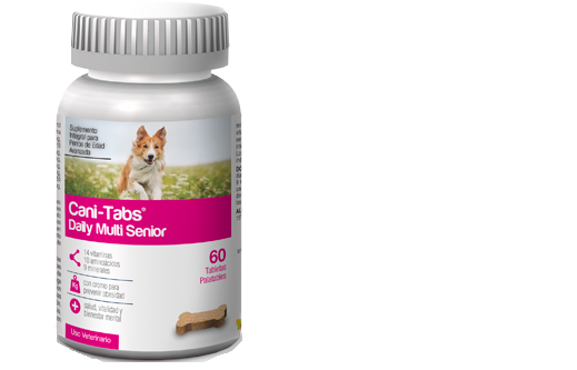 Cani-Tabs Daily Multi Senior 60 Tabletas TEMPORALMENTE AGOTADO