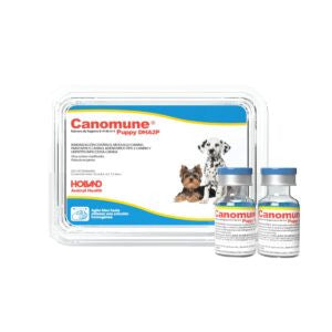 Canomune Puppy DHA2P  ( VACUNA CUADRUPLE ) 12 DOSIS REQUIERE TRANSPORTARSE EN FRÍO LLAME PARA COTIZAR ENVÍO