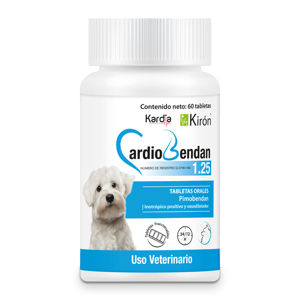 CardioBendan 1.25 mg 60 Tabletas ( Pimobendan 1.25 mg )