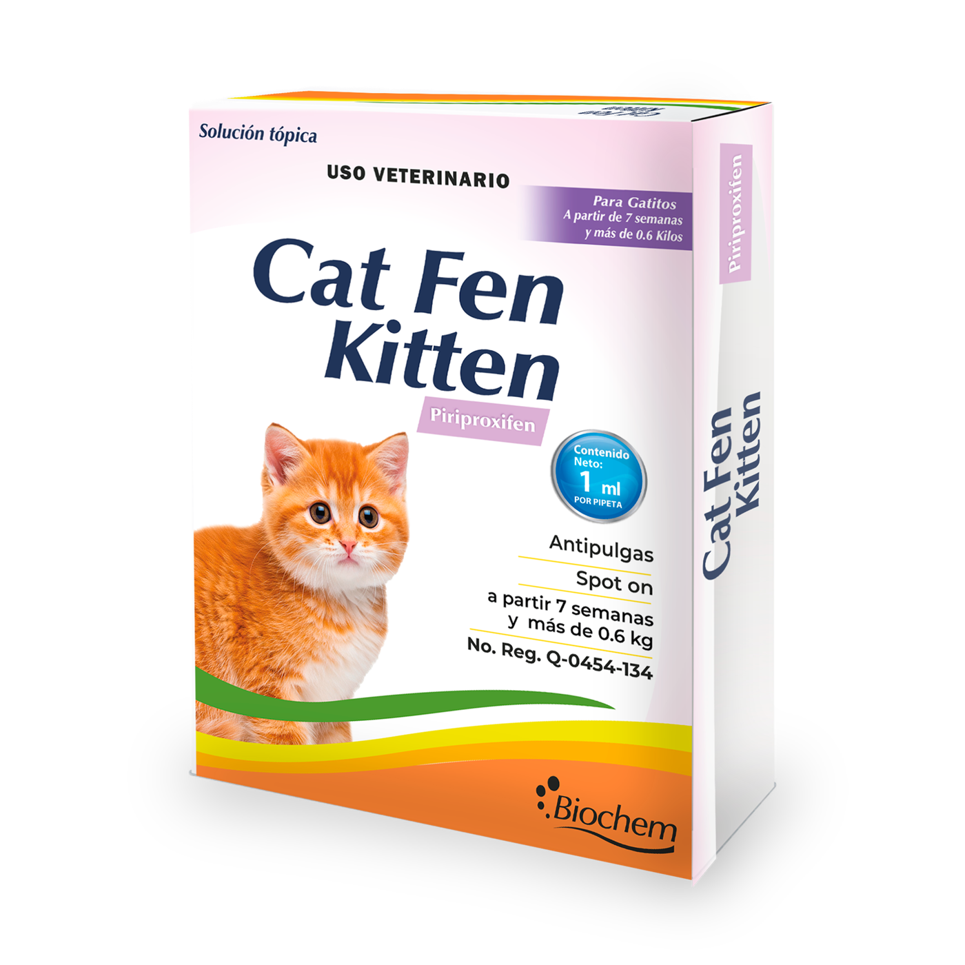Cat Fen Kitten 1 mL  ( Pipeta Antipulgas )