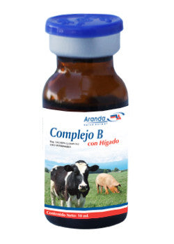 Complejo B con Higado Frasco con 10 ml