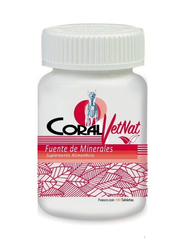 Coral VetNat 60 Tabletas ( Calcio de Coral - Osteo Articular ) CoralVetNat