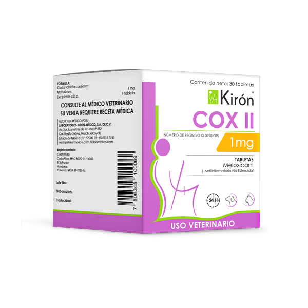 COX-II 1 mg  30 Tabletas ( Meloxicam 1 mg)