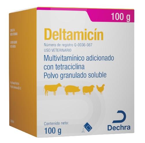 Deltamicin Envases con 100 g