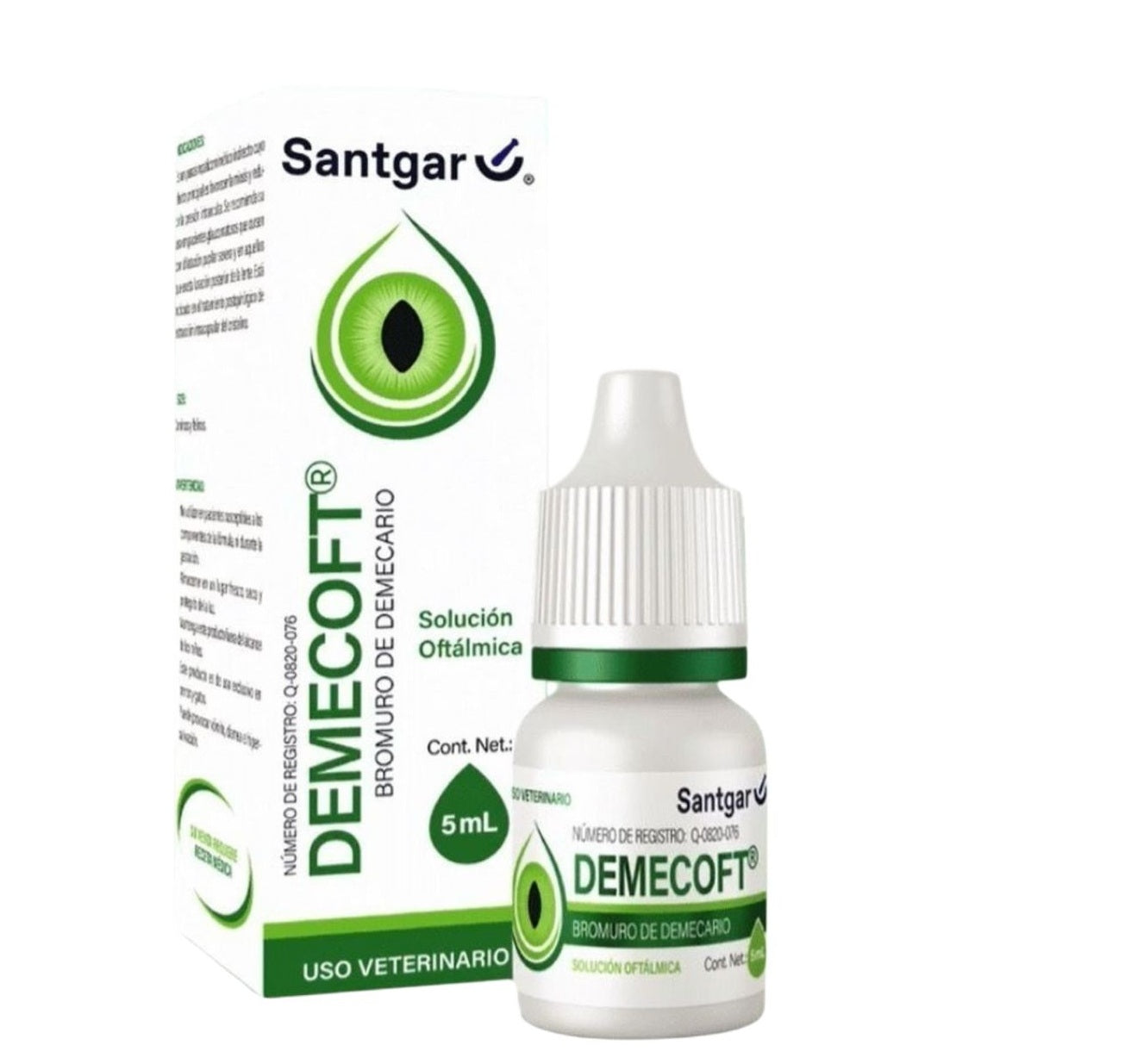 Demecoft 5 mL ANTES Demecan Ofteno ( antiglaucomatoso )