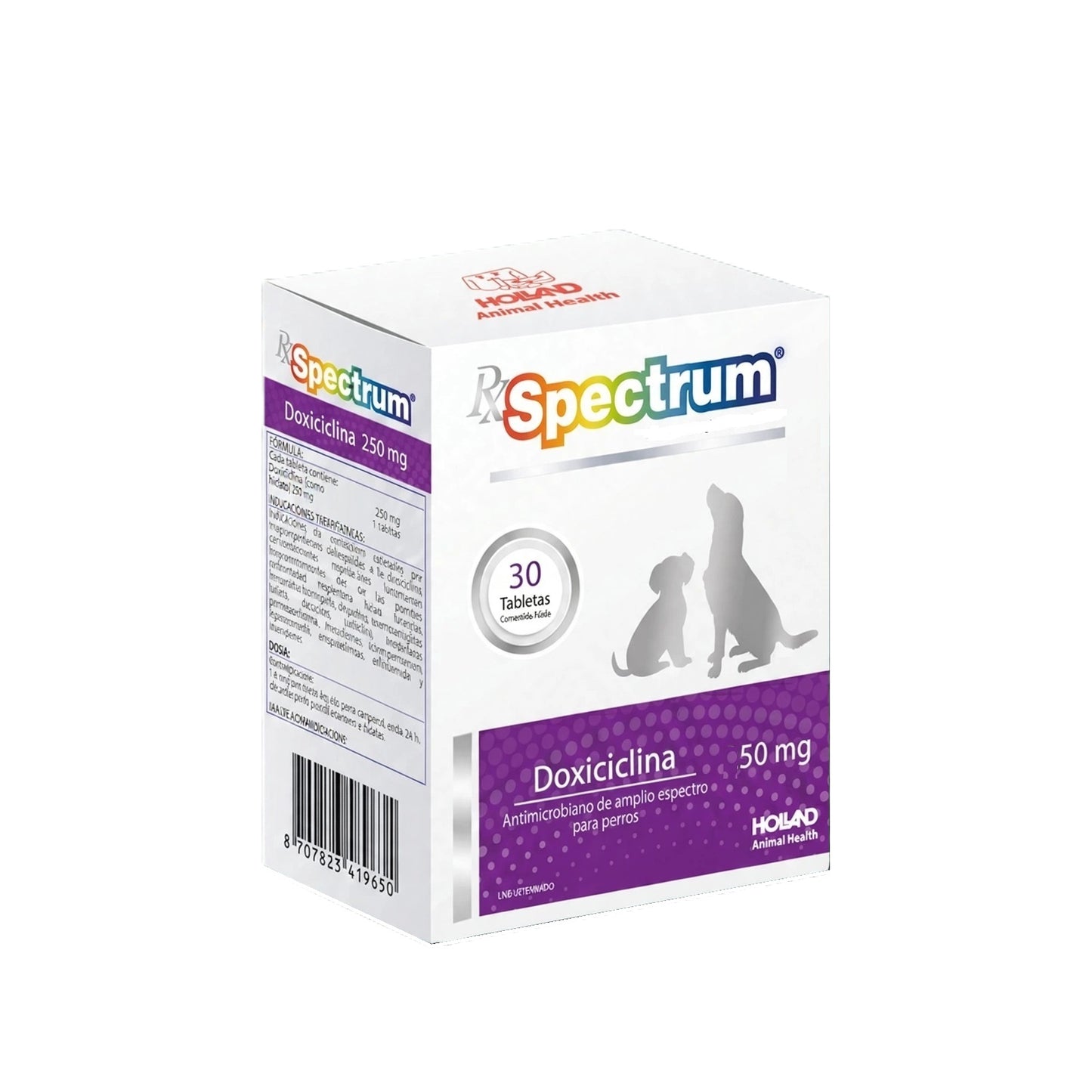 Spectrum Doxiciclina 50 mg 30 Tabletas