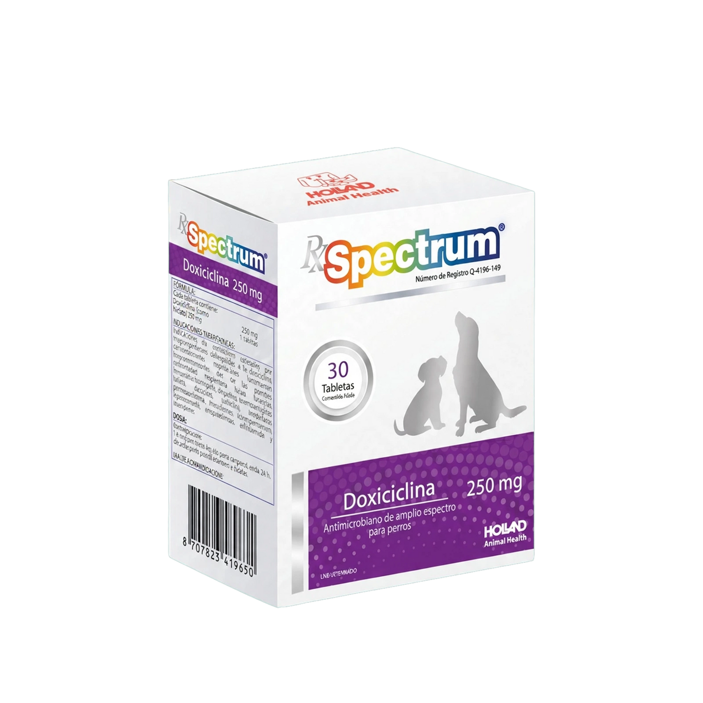 Spectrum Doxiciclina 250 mg 30 Tabletas