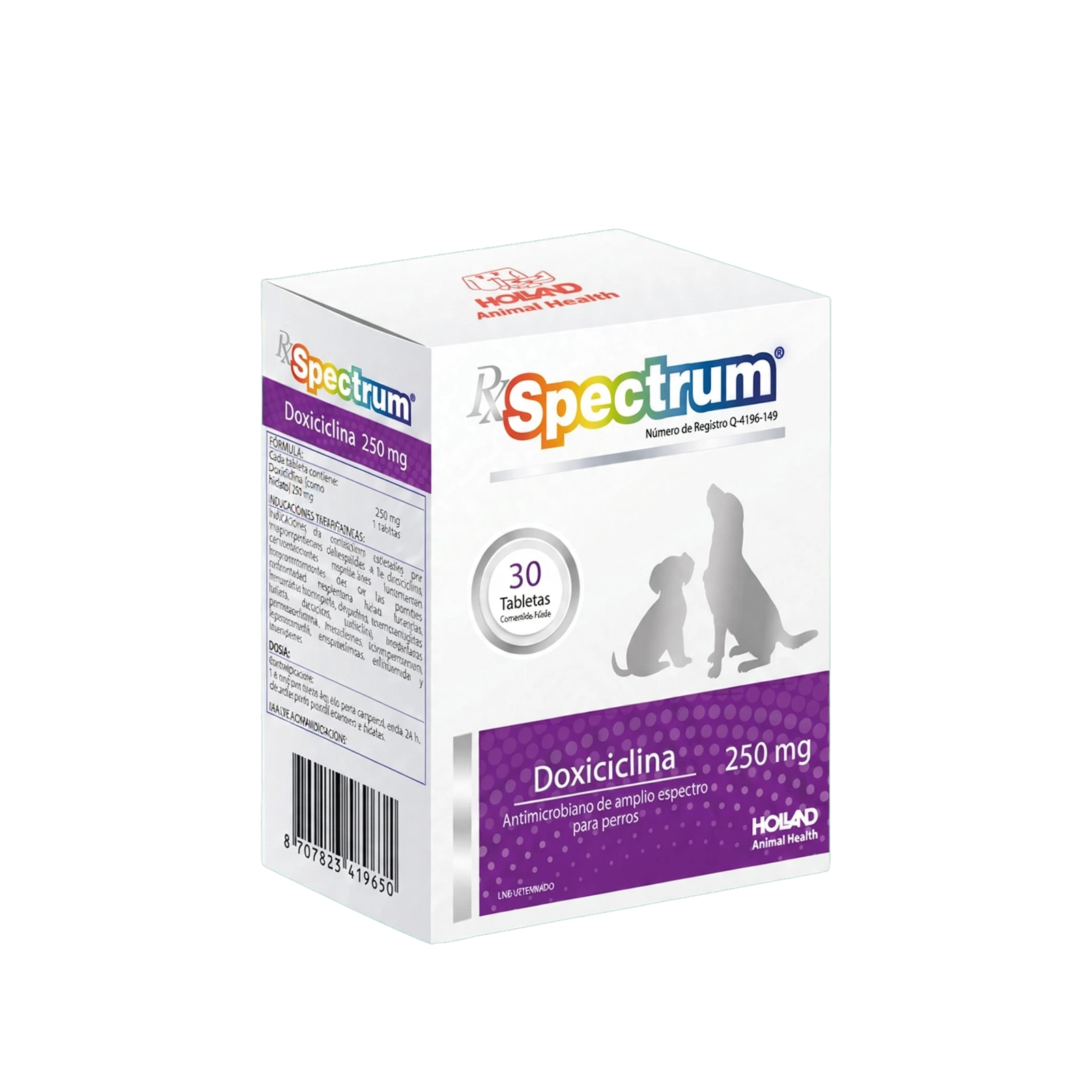 Spectrum Doxiciclina 250 mg 30 Tabletas