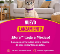 Elura Solución Oral Gatos  ( Capromorelina ) ( Falta de apetito, pérdida de peso )