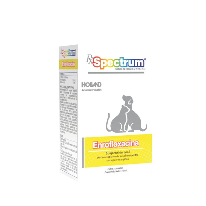 Spectrum® Enrofloxacina 2.5% Suspensión 40 ml