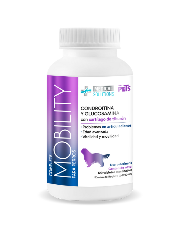 MS Complete Mobility para Perros  120 Tabletas Masticables