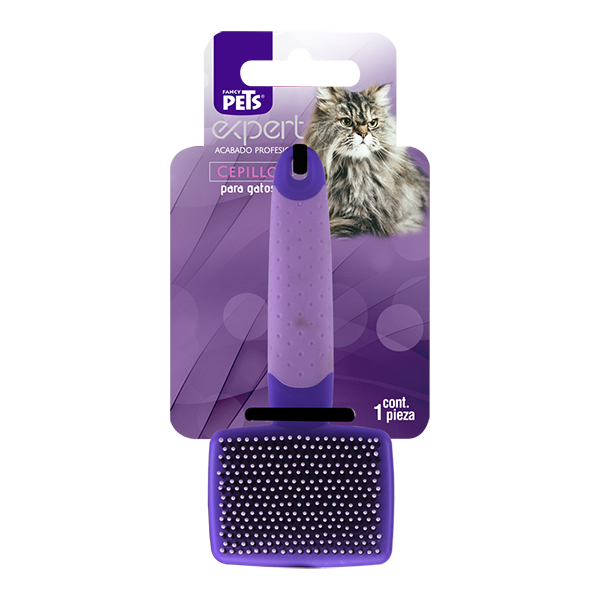 Cepillo c/puntas redondas Expert para GATO