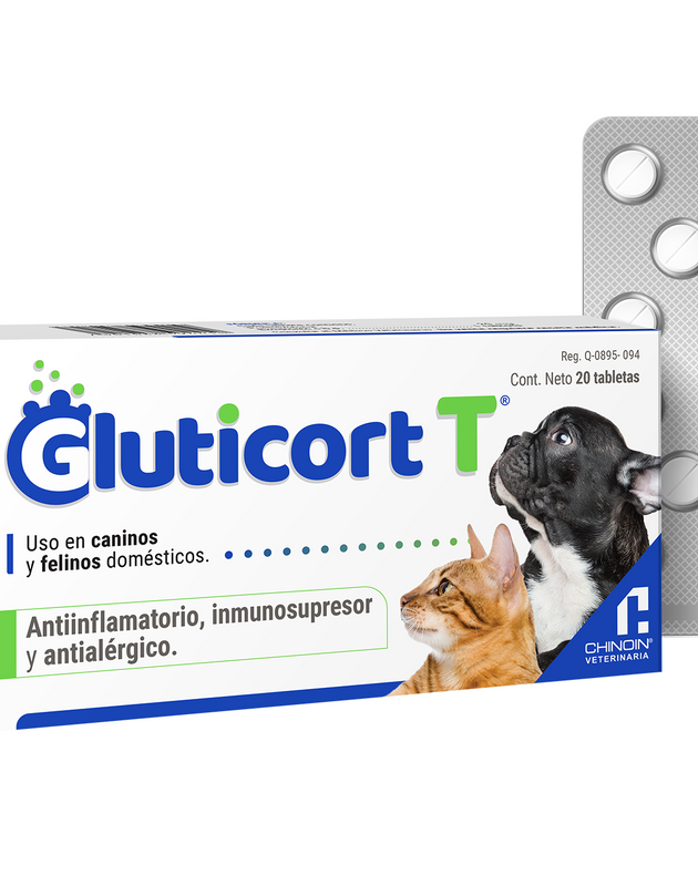 Gluticort T 20 mg 20 tabletas TEMPORALMENTE AGOTADO