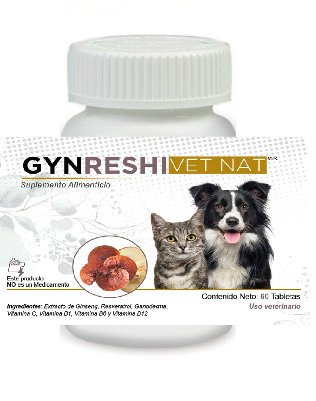 Gyn Reshi VetNat 60 Tabletas (Vitalidad)