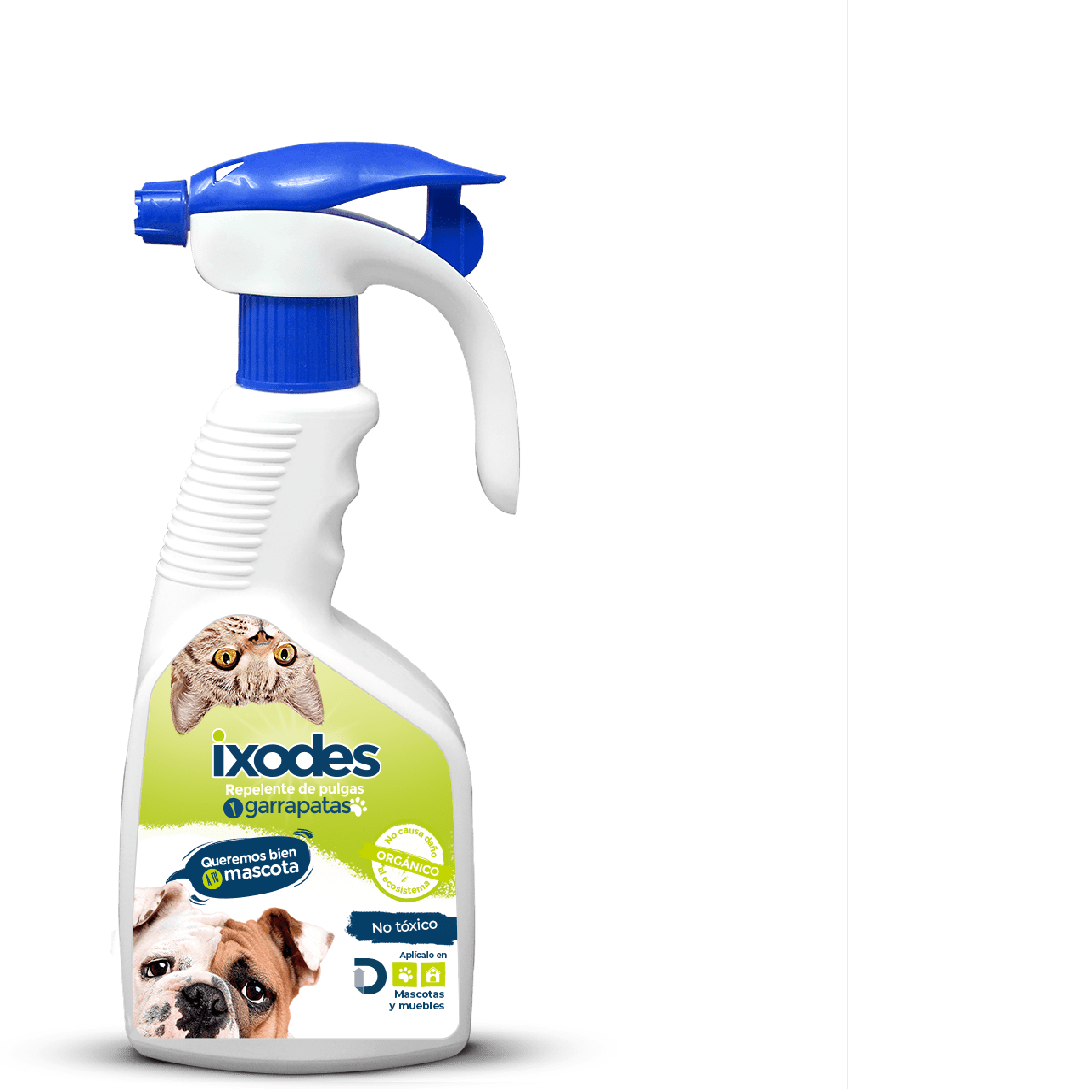 Ixodes Orgánico 250 mL (Repelente de Pulgas y Garrapatas 100% orgánico y natural)