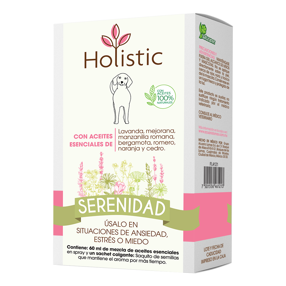 Holistic Serenidad 60 mL  (Ansiedad Estrés o Miedo ) Aromaterapia AGOTADO