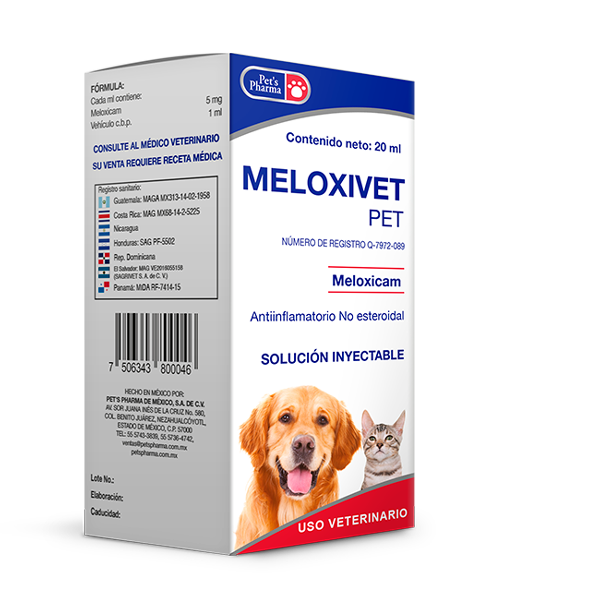 Meloxivet Pet Inyectable - 20 ml