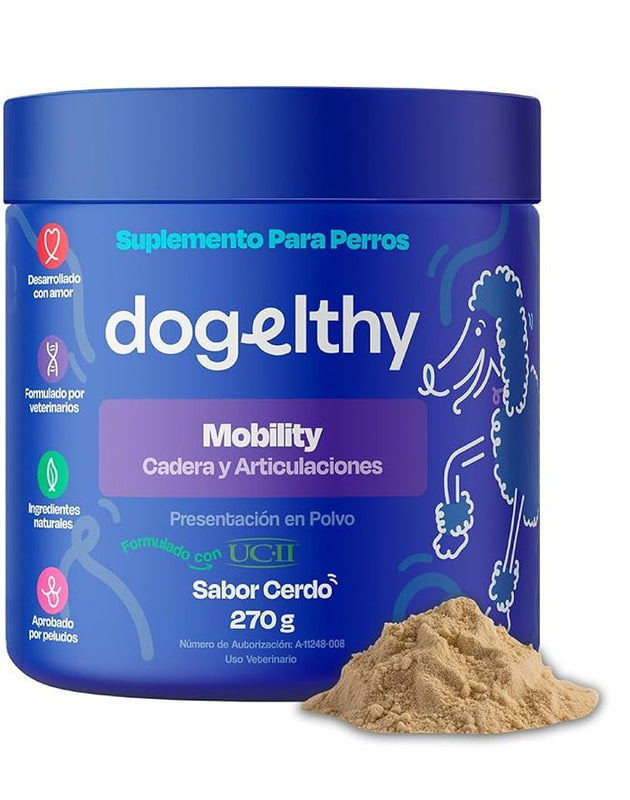 Dogelthy MOBILITY Sabor Cerdo 270 gr ( Cadera y Articulaciones )