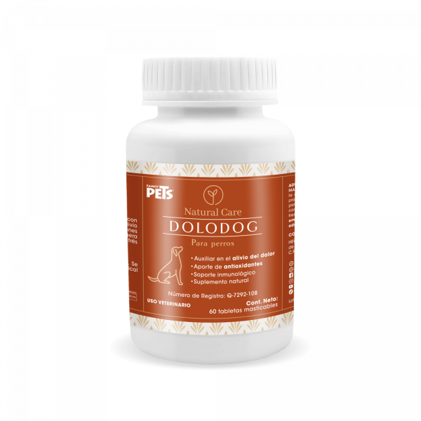 NC Dolodog 60 Tabletas Masticables ( Auxiliar en el alivio del Dolor - perros )