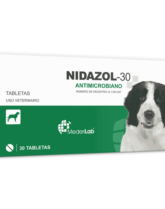 Nidazol 30 Caja con 30 tabletas