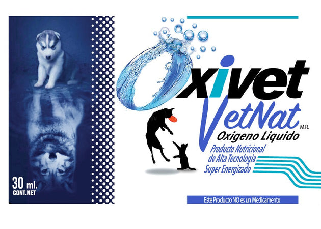 Oxivit VetNat 60 mL ( Oxigeno Líquido ) Oxivet DESCONTINUADO