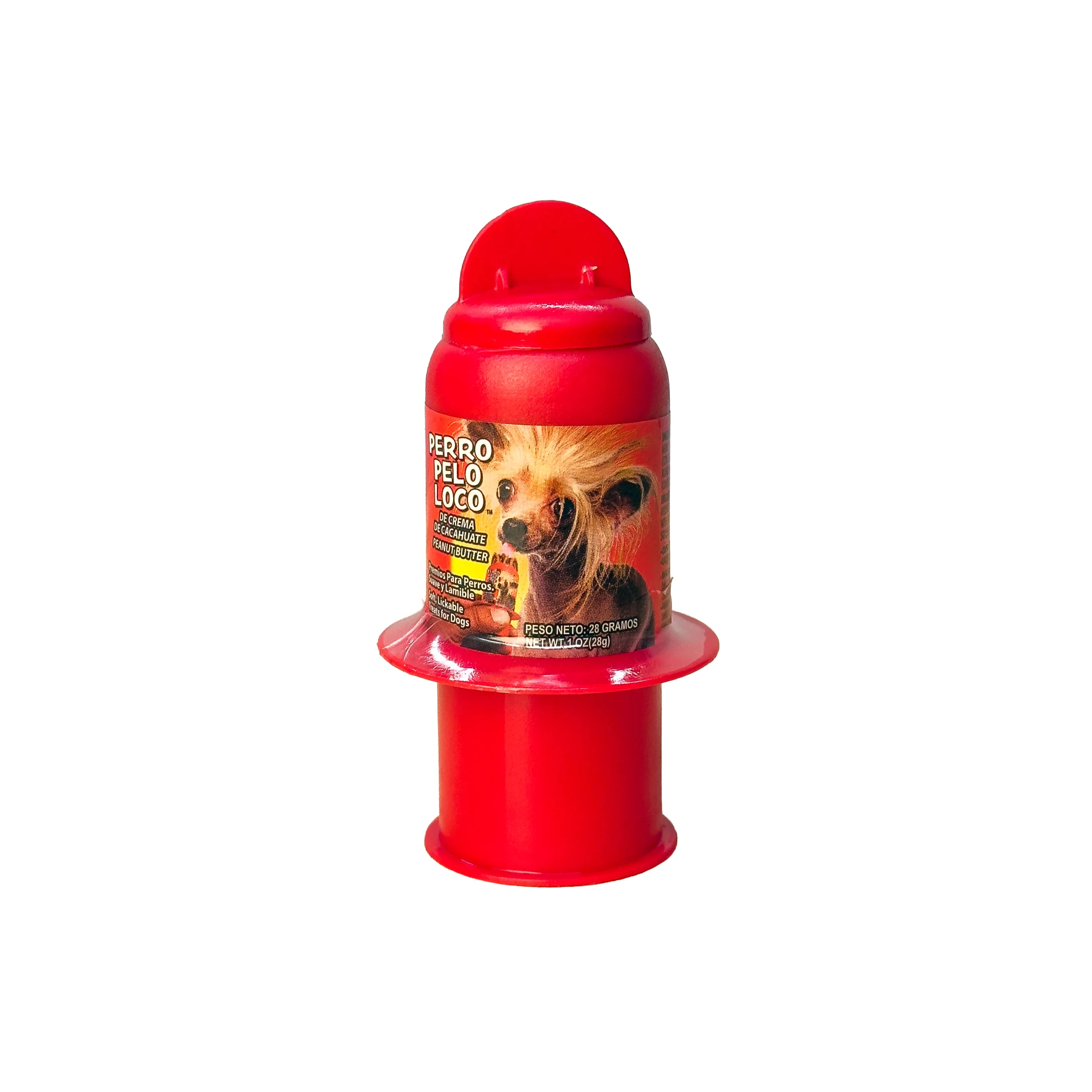 Perro Pelo Loco 28 gr ( Crema de Cacahuates para perro )