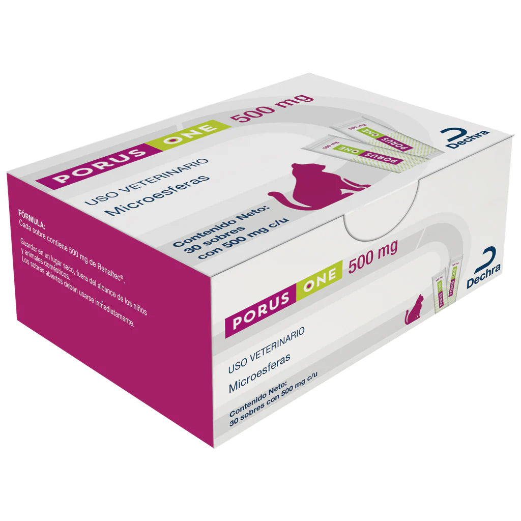 Porus One 500 mg 30 Sobres ( Renal Gatos ) Modulador TEMPORALMENTE AGOTADO
